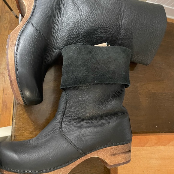 Sanita Black Convertible Clog - Picture 6 of 10